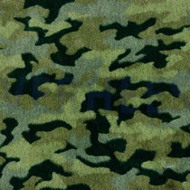 FAUX FUR CAMOUFLAGE ARMY GREEN (thumbnail)