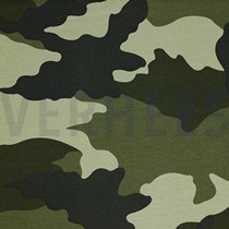 FRENCH TERRY VINTAGE ARMY ARMY GREEN (thumbnail)
