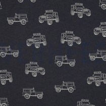 JERSEY MELANGE CARS INDIGO MELANGE (thumbnail)