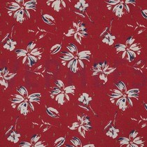 VISCOSE LUREX FLOWERS ROSSO RED (thumbnail)