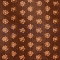 WASHED CORDUROY FLOWERS LIGHT BROWN (thumbnail)