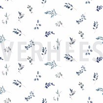 JERSEY DIGITAL EUCALYPTUS WHITE/ BLUE (thumbnail)