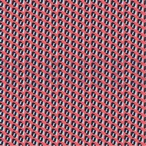 POPLIN GRAPHIC DOTS SPICED CORAL (thumbnail)