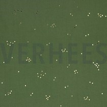 RADIANCE FOIL DOTS ARMY GREEN (thumbnail)