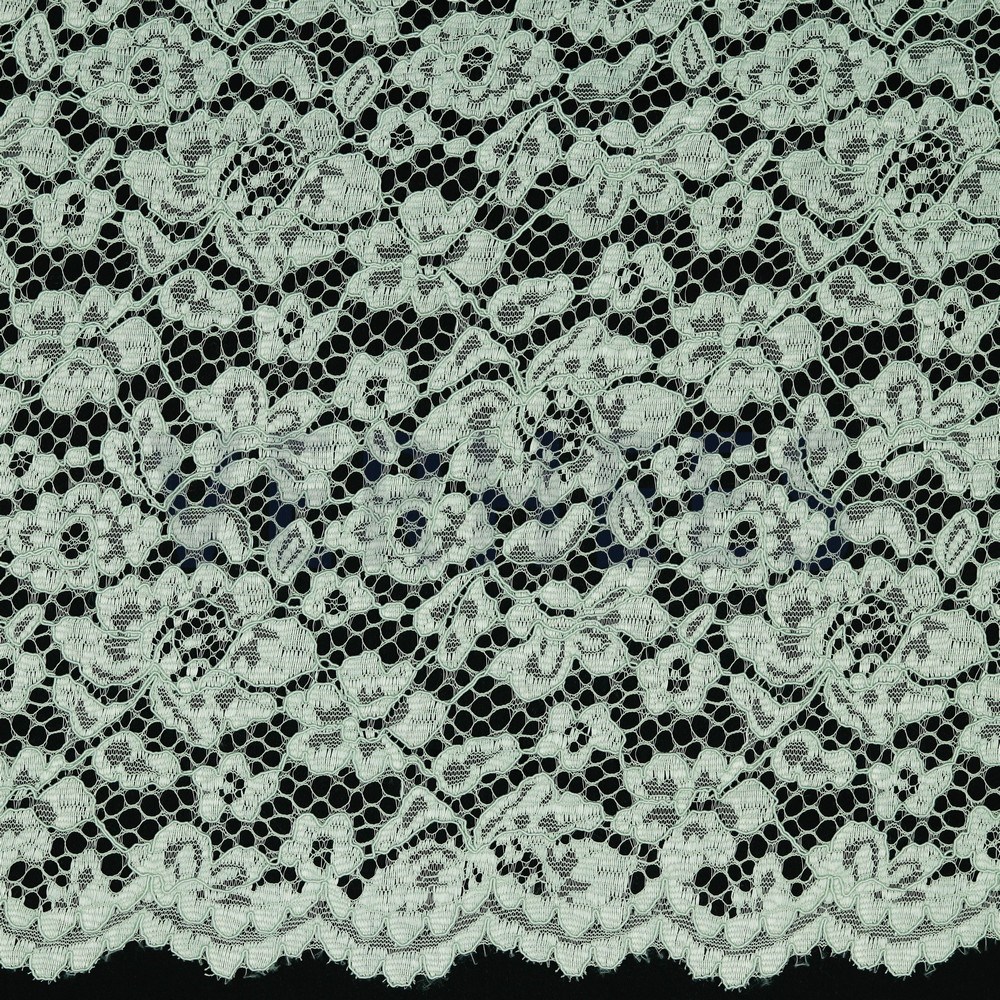 LACE BORDER 2 SIDES LIGHT GREEN (hover)