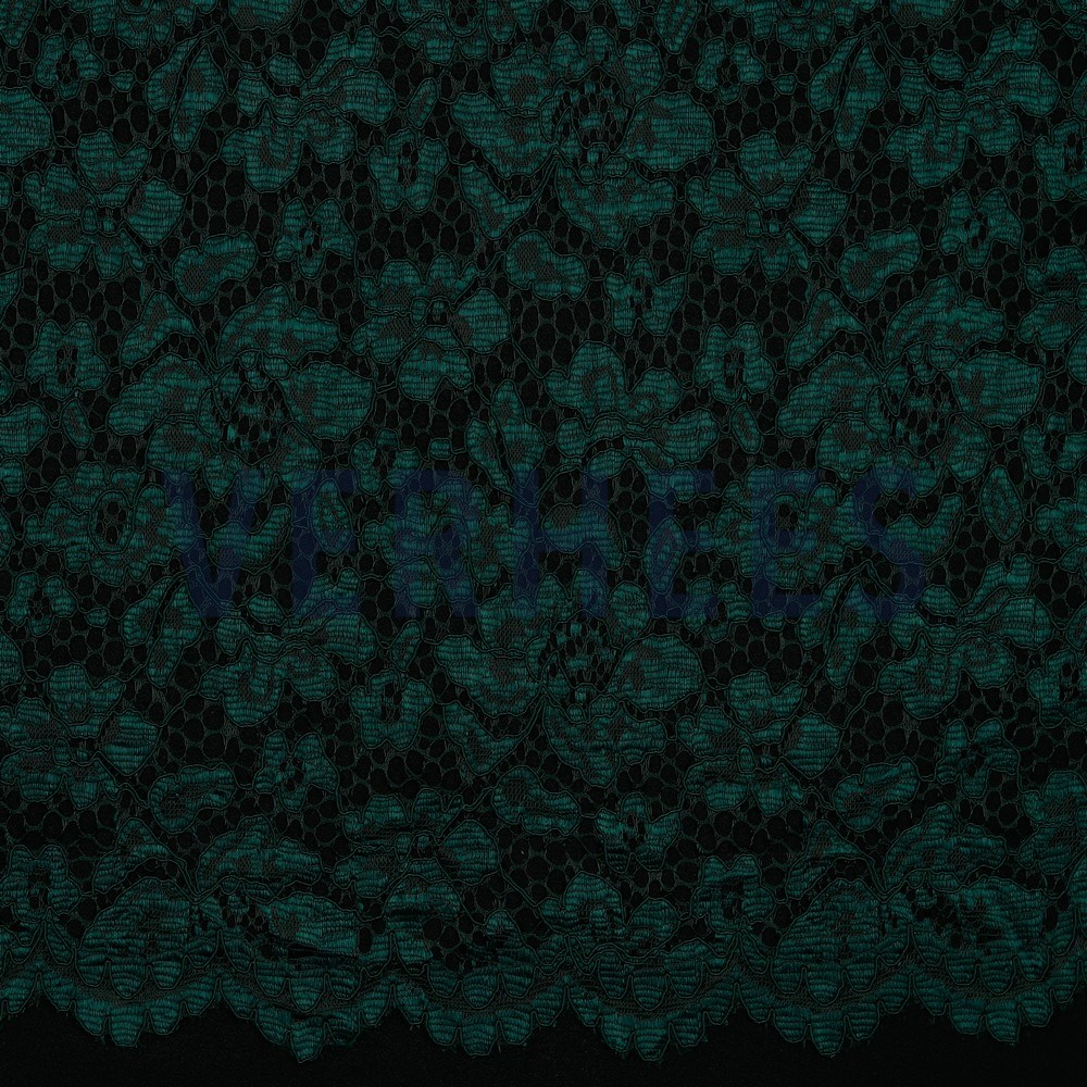 LACE BORDER 2 SIDES DARK GREEN (hover)