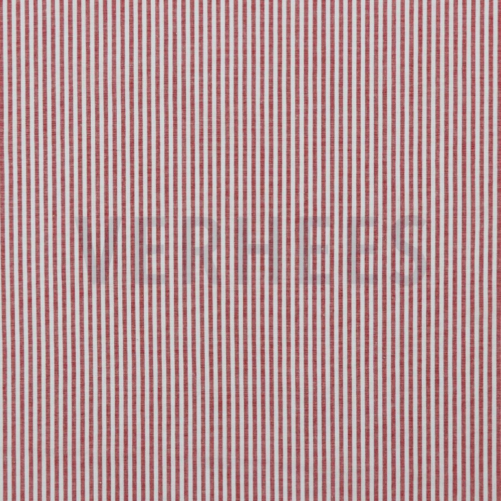 YARN DYED STRIPE 3MM RED (hover)