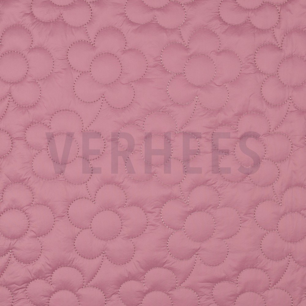 STEPPED FLOWERS DOUBLE FACE DARK BLUSH (hover)