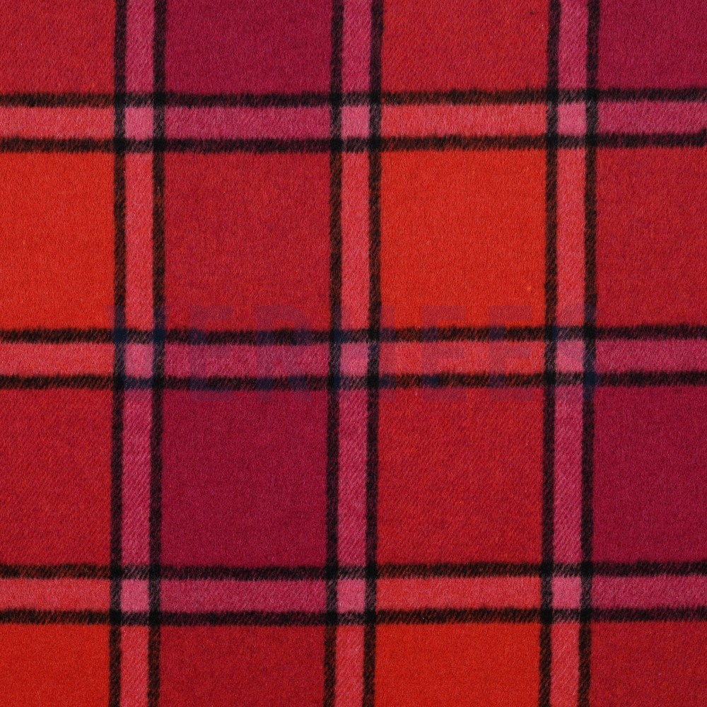BRUSHED CHECK CERISE (hover)