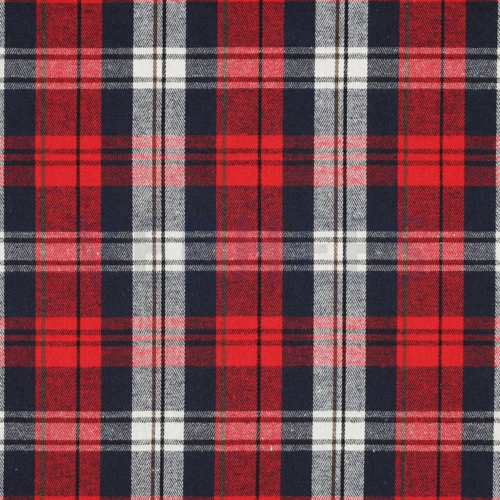 BRUSHED YARN DYED CHECK RED