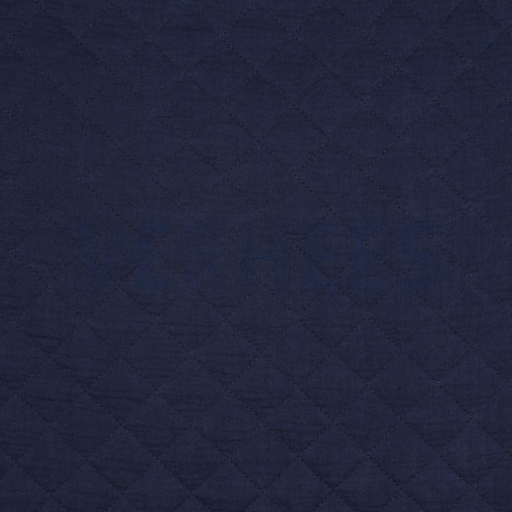 DOUBLE GAUZE QUILT NAVY (hover)