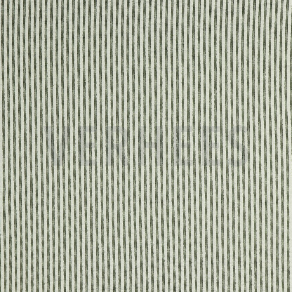 JERSEY JACQUARD STRIPES ARMY GREEN (hover)