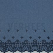 JEANS BORDER EMBROIDERY JEANS (thumbnail)