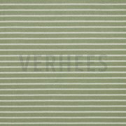 TOWELING YARN DYED STRIPES MINT / OFF WHITE (thumbnail)