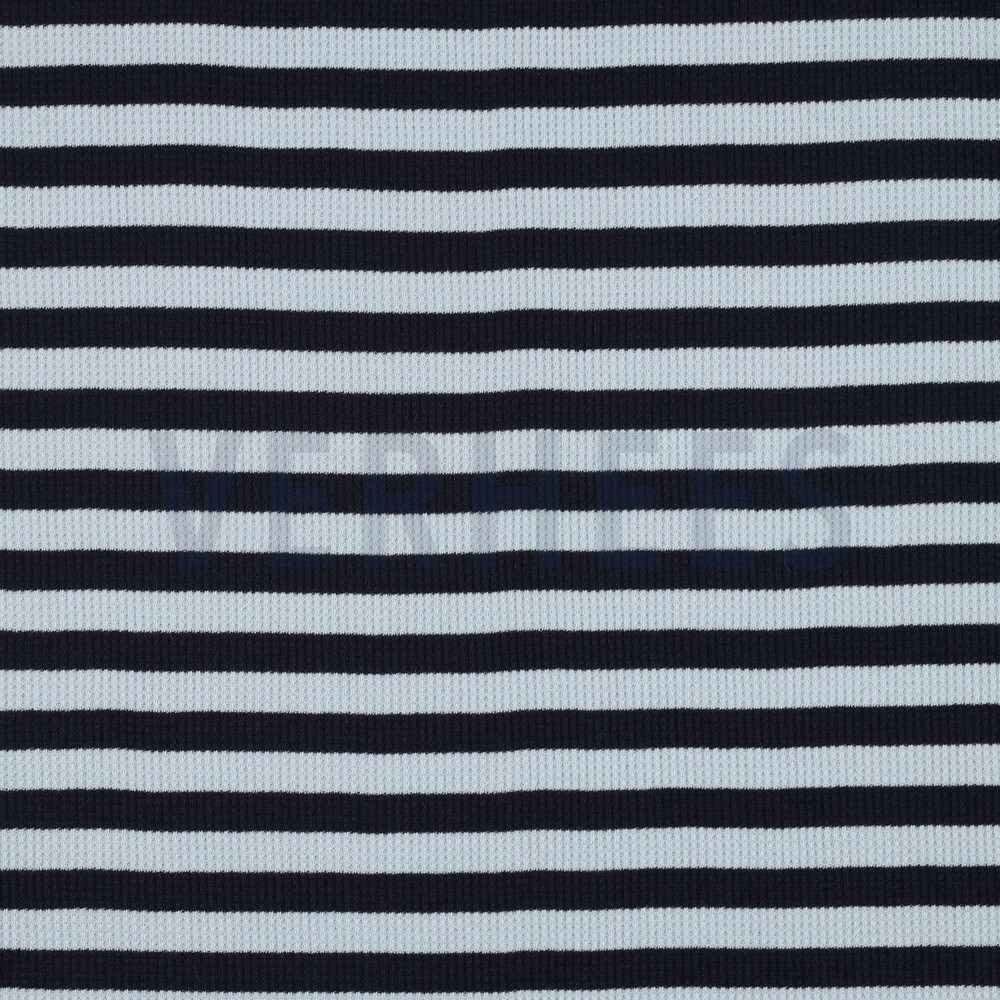 WAFFLE YARN DYED STRIPES NAVY / BLUE (hover)