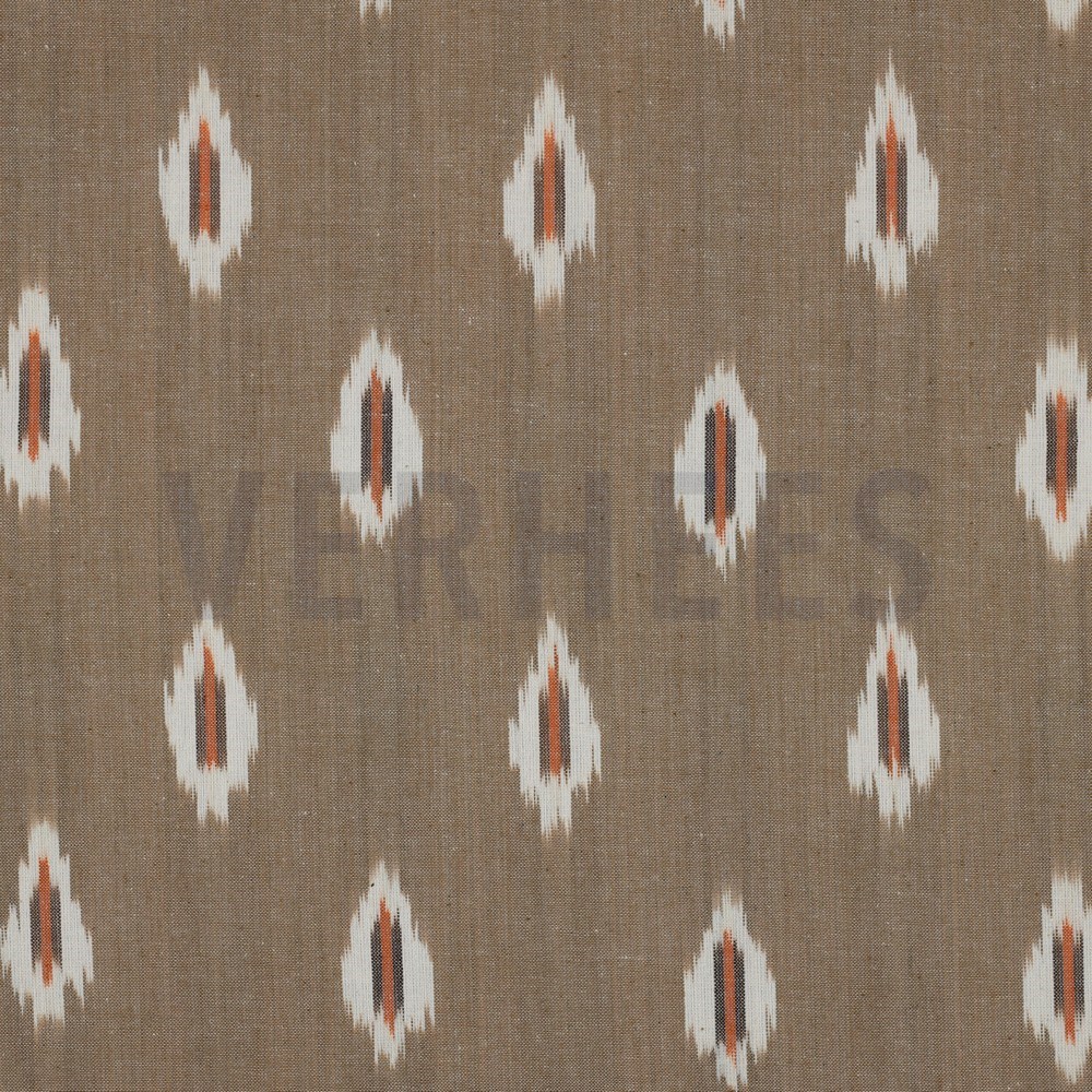 COTTON IKAT SAND (hover)