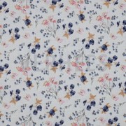 DOUBLE GAUZE FLOWERS WHITE (thumbnail)