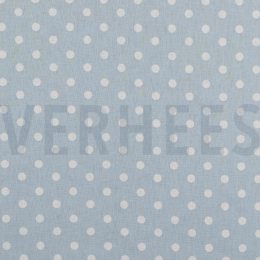 POPLIN DOTS LIGHT BLUE (hover)