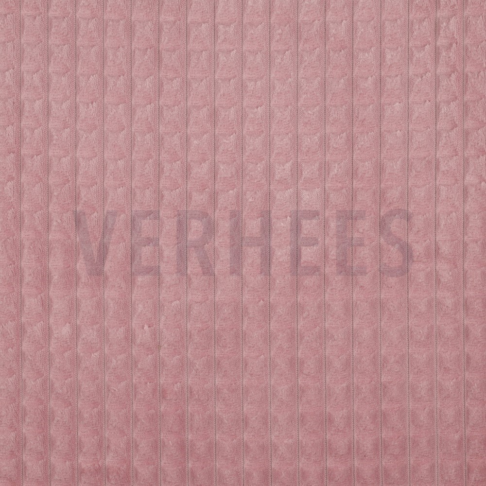 VELOURS DECO SQUARE OLD ROSE (hover)