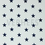 POPLIN STARS WHITE/NAVY (thumbnail)