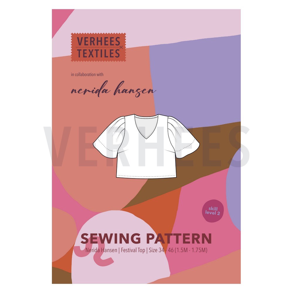 NERIDA HANSEN SEWING PATTERN FESTIVAL TOP (hover)
