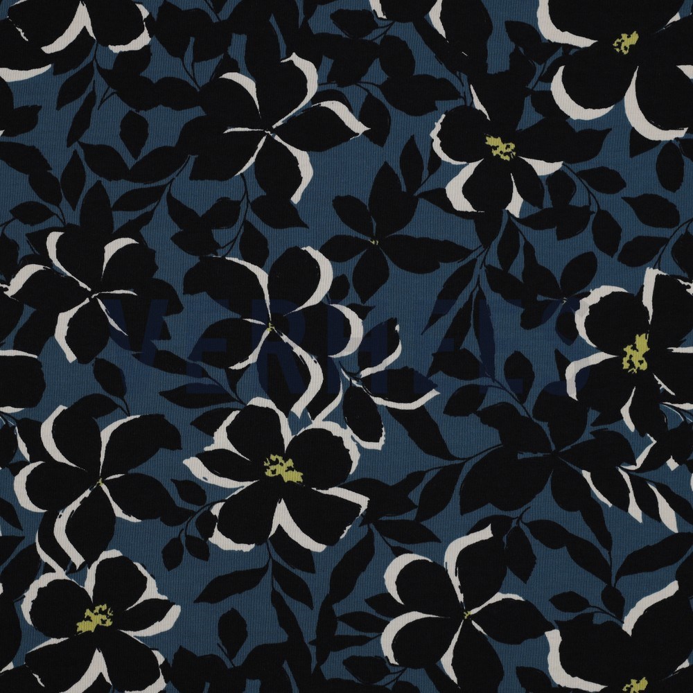 JERSEY FLOWERS BLUE (hover)
