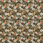 BABYCORD FLOWERS ARMY GREEN (thumbnail)
