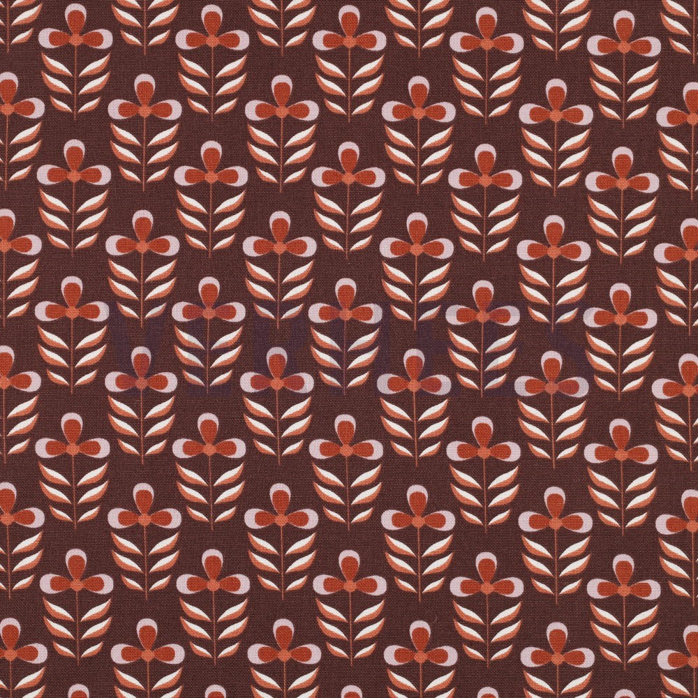 CANVAS FLOWERS CHOCOLATE (hover)