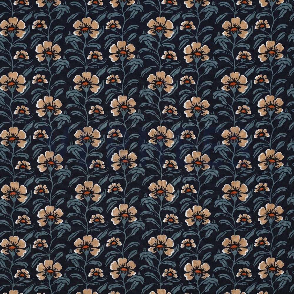 RADIANCE FLOWERS NAVY (hover)