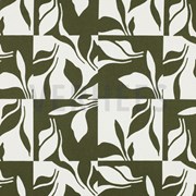 CANVAS ABSTRACT LEAVES FOREST GREEN (thumbnail)