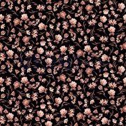 JERSEY DIGITAL FLOWERS BLACK (thumbnail)