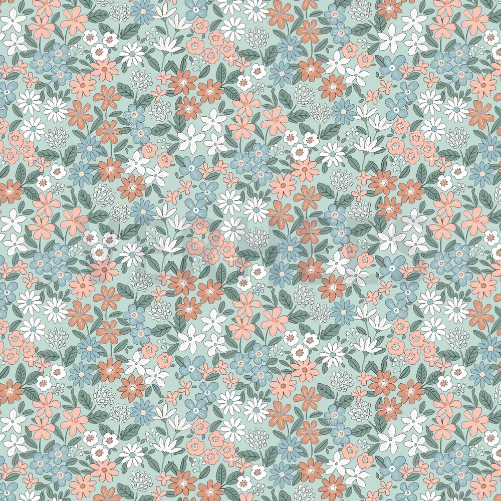 JERSEY FLOWERS MINT (hover)