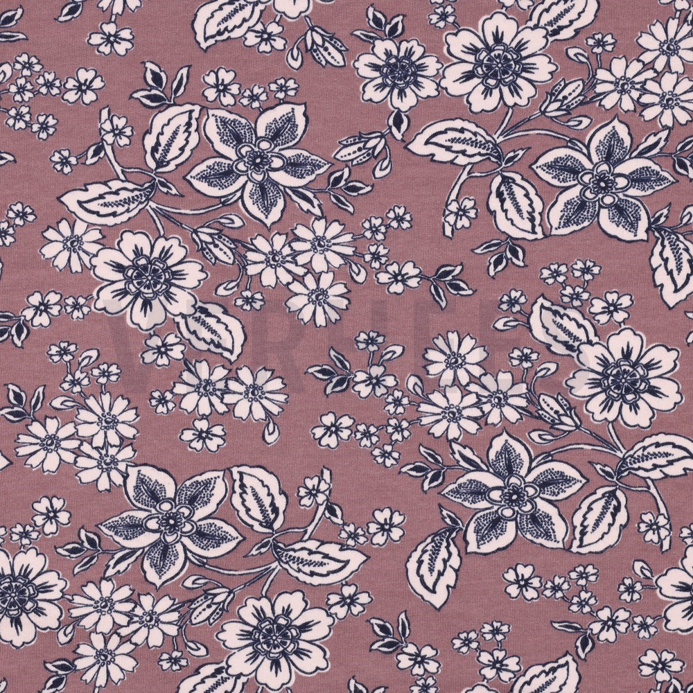 SOFT SWEAT FLOWERS OLD BLUSH (hover)