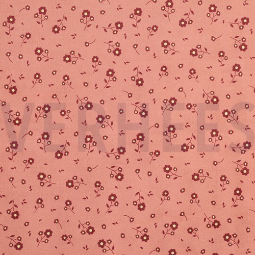 BABYCORD GLITTER SMALL FLOWERS BLUSH (hover)