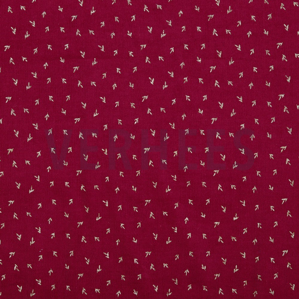 BABYCORD GLITTER SMALL LEAVES BERRY (hover)
