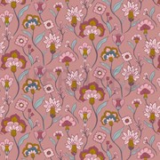 ROSELLA STRETCH CHEERFUL FLOWER BLUSH (thumbnail)