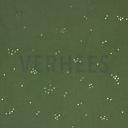 RADIANCE FOIL DOTS ARMY GREEN (thumbnail)