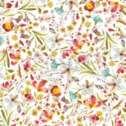 VISCOSE JERSEY DIGITAL FLOWERS WHITE (thumbnail)