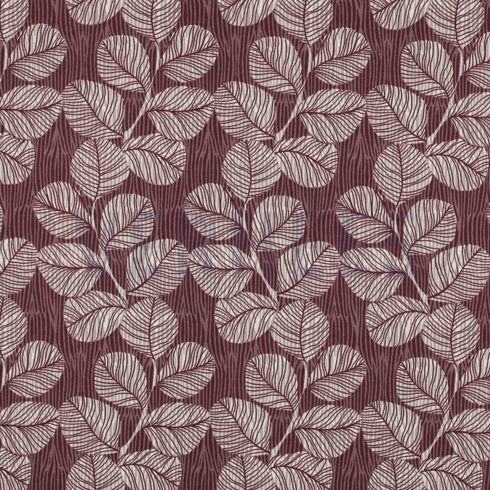 COATED COTTON LEAVES MULBERRY
