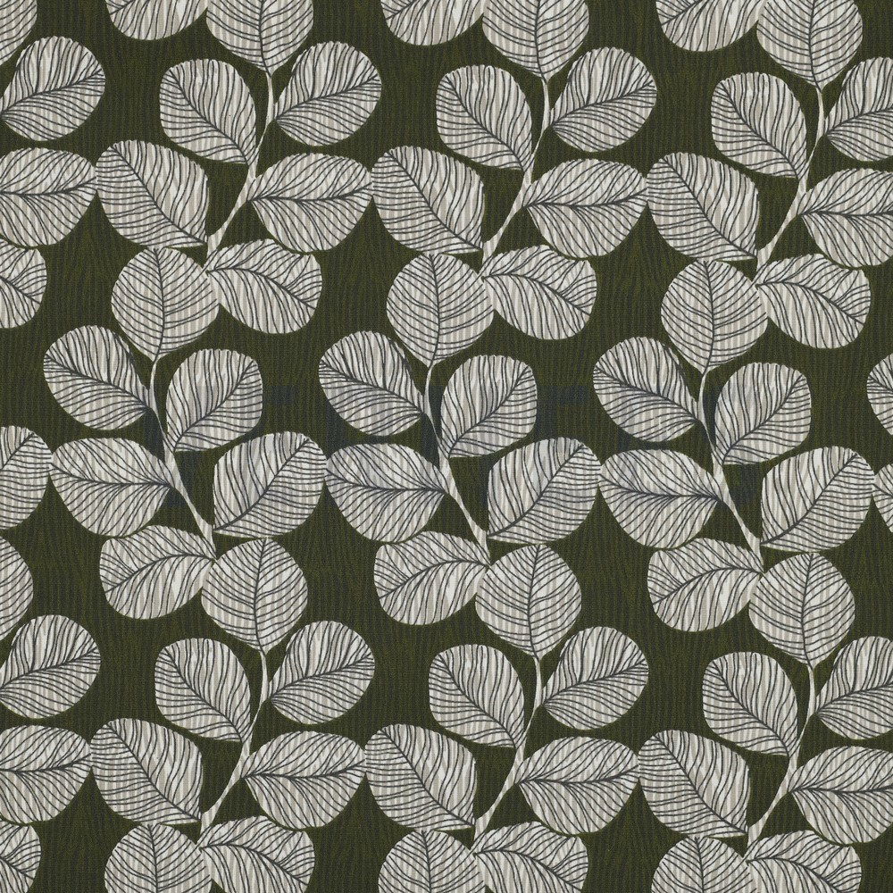 COATED COTTON LEAVES ARMY GREEN