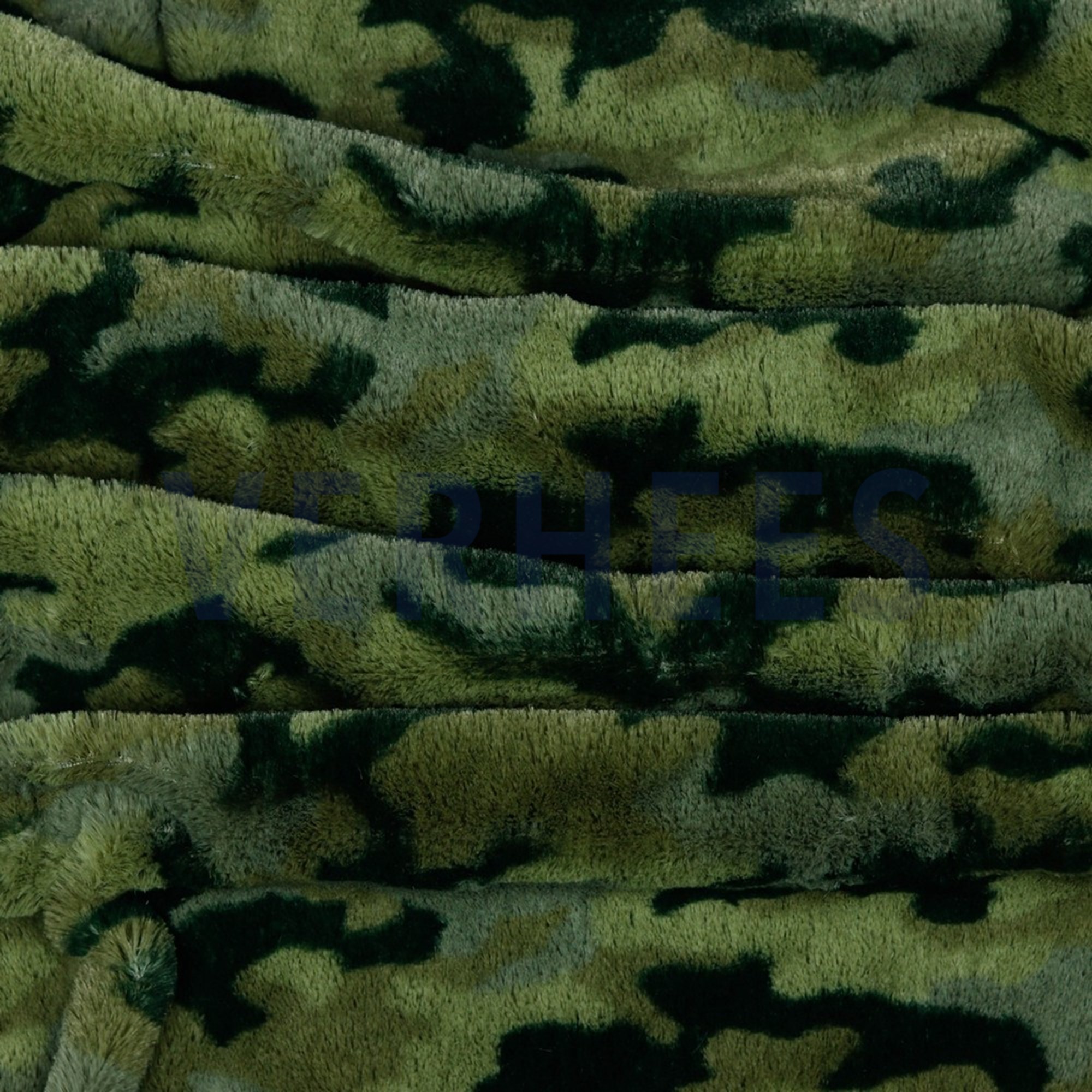 FAUX FUR CAMOUFLAGE ARMY GREEN (high resolution) #2