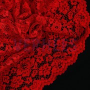 LACE BORDER 2 SIDES RED (thumbnail) #2