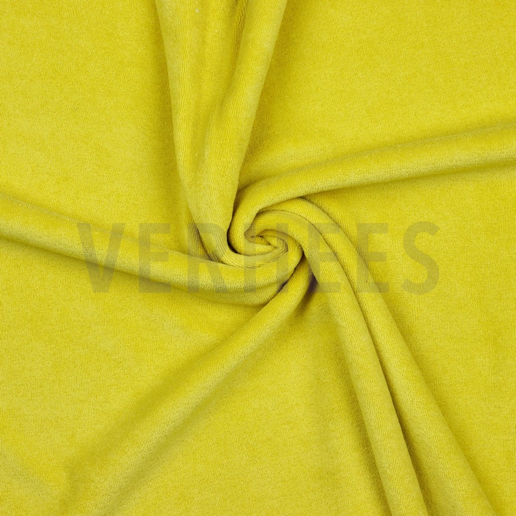STRETCH TOWELING LIGHT YELLOW #2