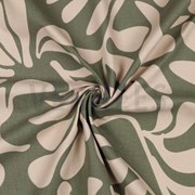 CANVAS VINTAGE LEAVES ARMY GREEN (thumbnail) #2