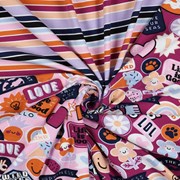 JERSEY PATCHES AND STRIPES MULTI COLOUR (thumbnail) #2