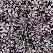 ROSELLA STRETCH FLOWERS NAVY (thumbnail) #2