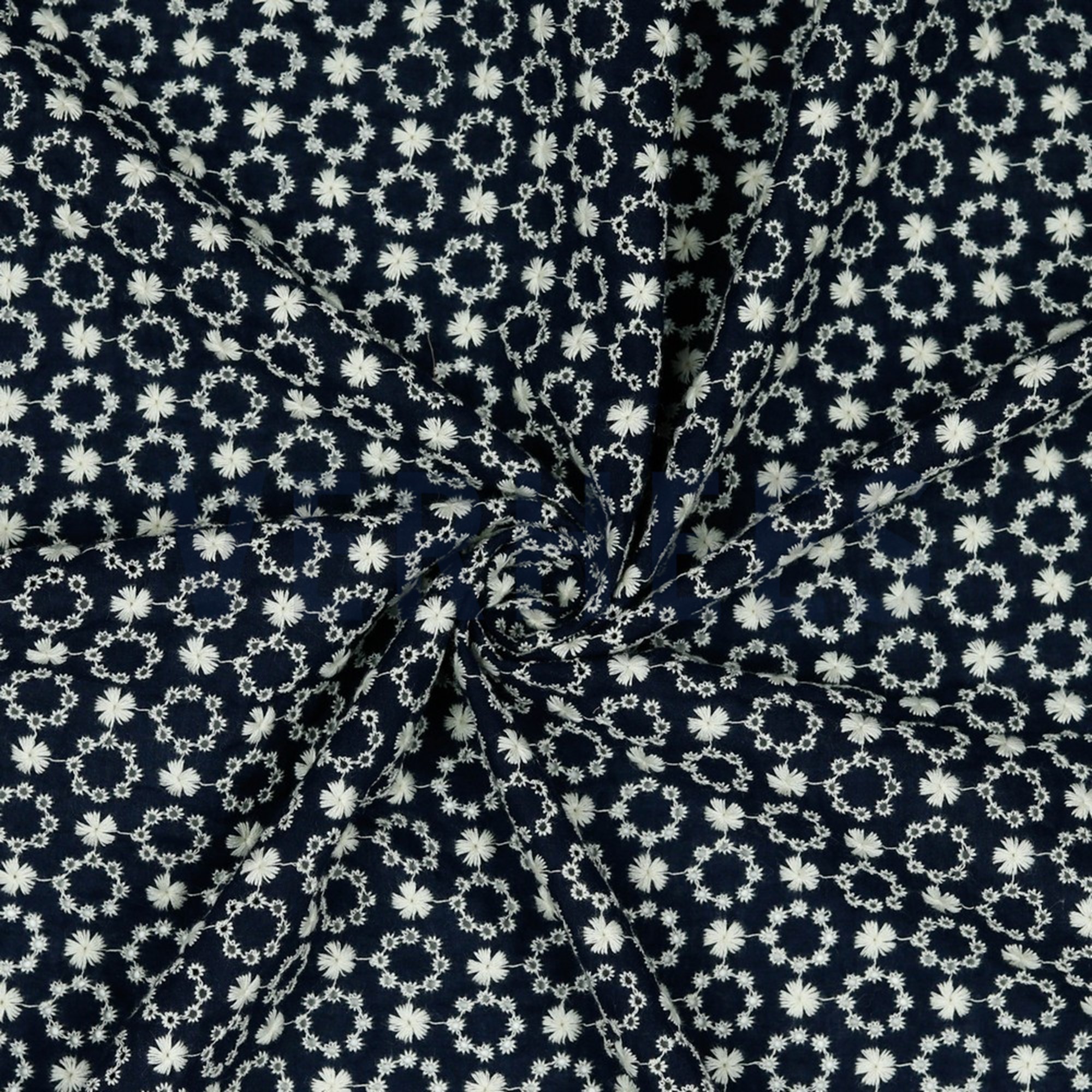 COTTON EMBROIDERY NAVY (high resolution) #2