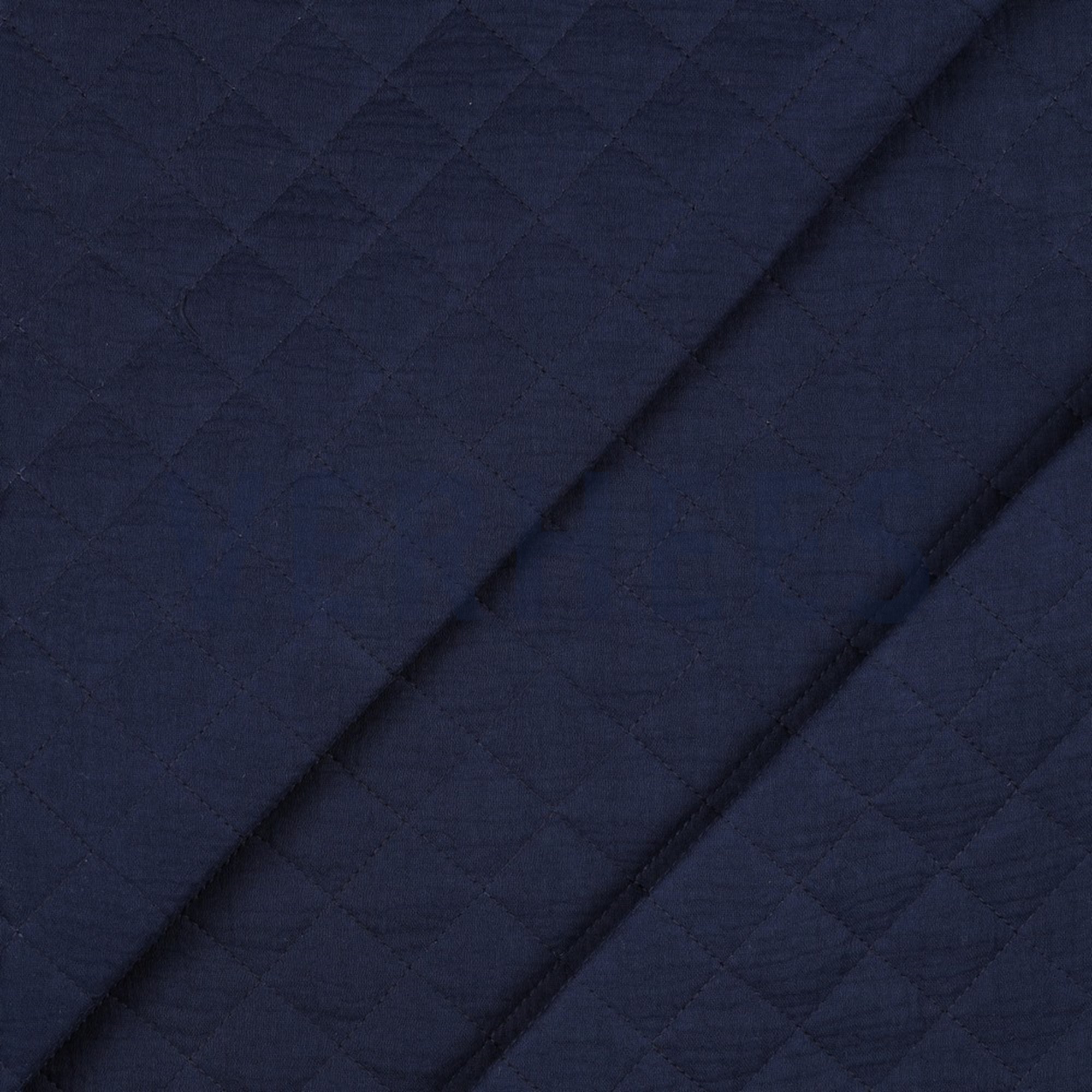 DOUBLE GAUZE QUILT NAVY (high resolution) #2