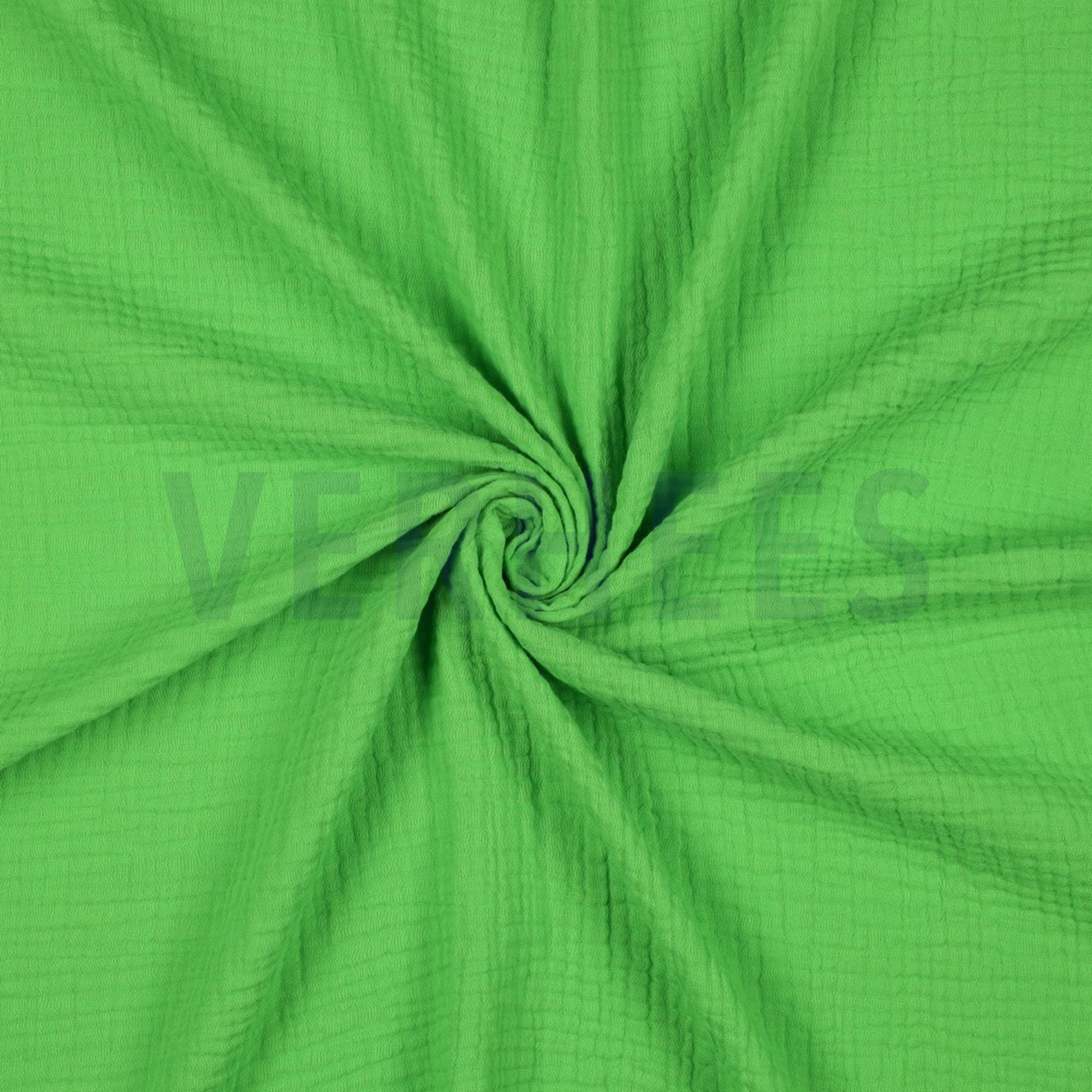 DOUBLE GAUZE GOTS LIME NEON (high resolution) #2