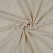 DOUBLE GAUZE EMBROIDERY FLOWERS OFF WHITE (thumbnail) #2